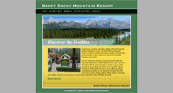Desktop Screenshot of banffrockymountainmembers.com